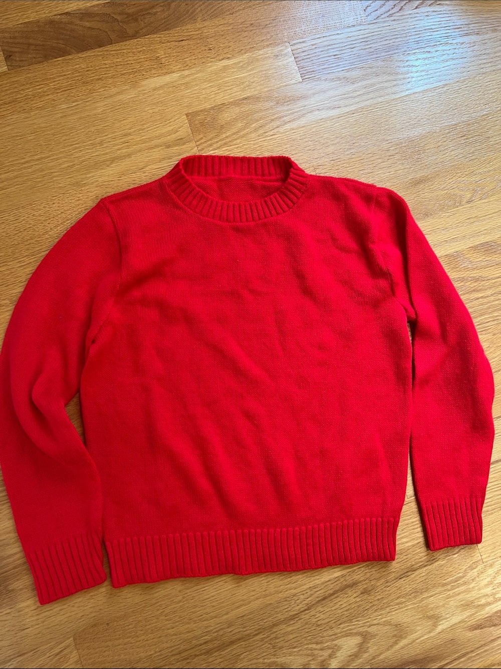 Vintage youth 14 Red Crewneck Sweater
